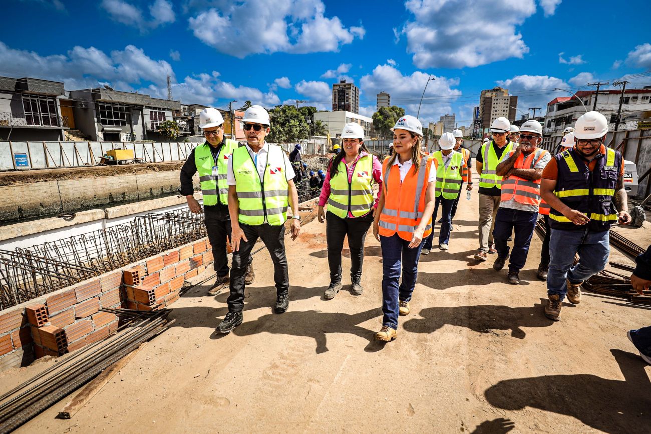 Vice-governadora do Estado visita obra da Nova Tamandaré, em Belém