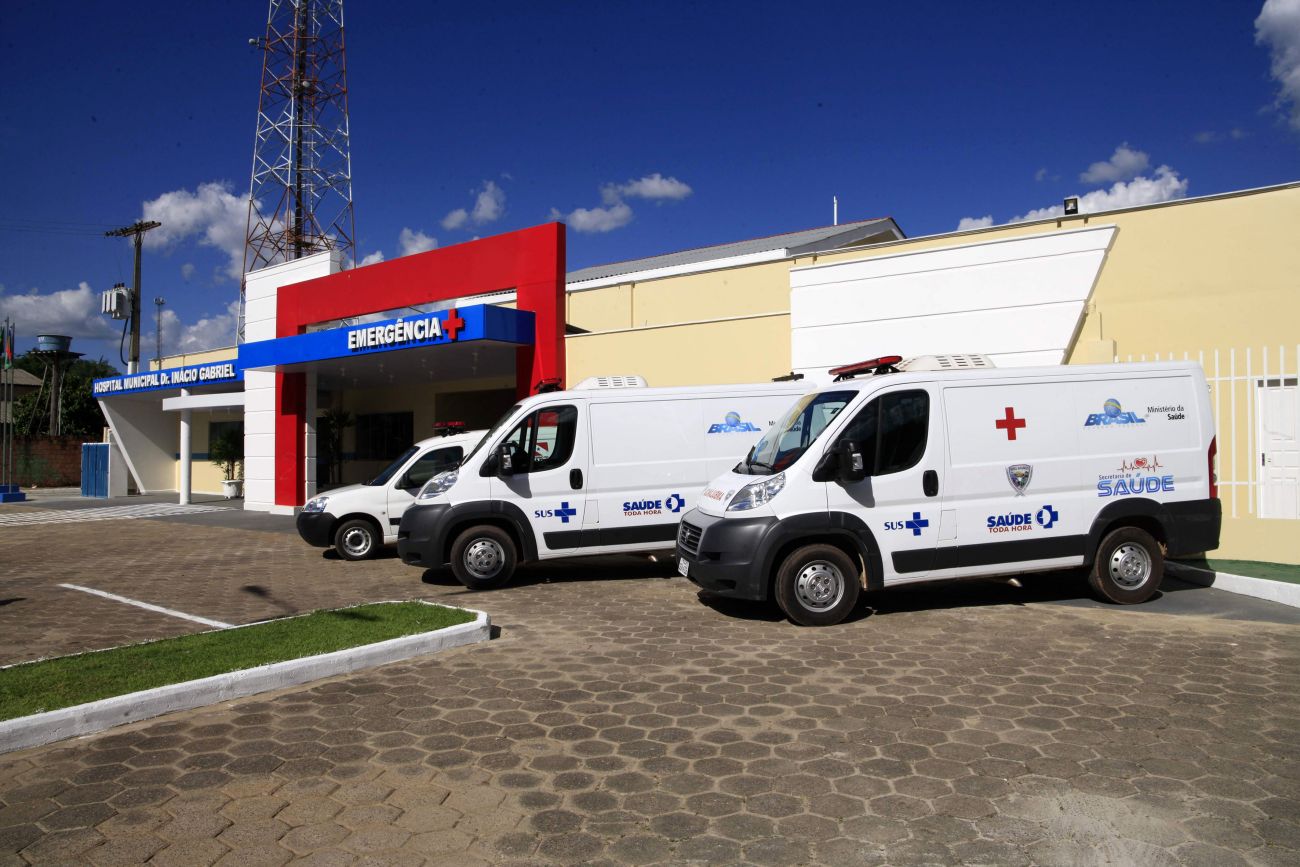 O Hospital Municipal Dr. Inácio Gabriel foi reformado e ampliado em parceria com o Estado